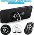 Finger Ring Holder Stand Car Air Metal Plate Rotating Magnetic Grip Portable for Cell Phone Ring Holder Finger Kickstand...