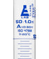 EISCO Graduated Cylinder, 50ml - Class A Tolerance ±0.50ml - Round Base - Blue Graduations - Borosilicate 3.3 Glass...