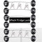 6 Pack Refrigerator Locks with 12 Keys,Child Safety Fridge Lock,Refrigerator Lock Combination,Mini Fridge,File Drawer,Toilet Seat Lock with Strong...