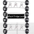 6 Pack Refrigerator Locks with 12 Keys,Child Safety Fridge Lock,Refrigerator Lock Combination,Mini Fridge,File Drawer,Toilet Seat Lock with Strong...