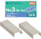 MAX 1/4-Inch Staples for HD-3DF Stapler, 1,000 Staples Per Box (3-1M)...