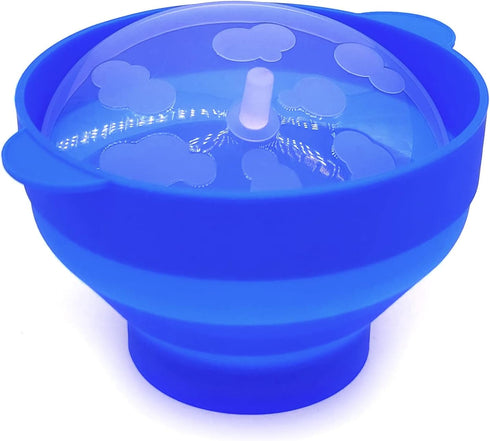 Mini Microwave Popcorn Popper, BPA Free Silicone Popcorn Popper Microwave Collapsible, Microwave Popcorn Maker, Microwave Popcorn Bowl, Dishwasher...
