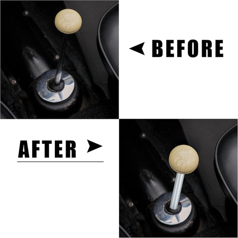 ACROPIX 3" Shift Knob Extender Aluminum Alloy Car Gear Lever Stick Shifter Extension M10x1.25 Fit for Nissan for Mazda - Pack of 1...