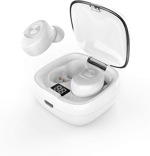 URIZONS Mini TWS Gaming in-Ear Earbuds Wireless Earphones - Low-Latency with Charging case Bluetooth in Ear Headphones TWS Headset Suitable for Ga...