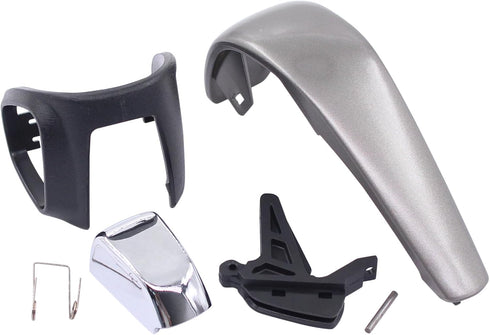 MOTOKU Silver Auto Shift Shifter knob Handle kit for Chevy Sonic Trax 2012-2016...