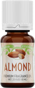 Good Essential – Professional Almond Fragrance Oil 10 ml for Diffuser, Candles, Soaps, Perfume, Aromatherapy 0.33 fl oz...