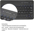FLY WAY Portable Wireless Bluetooth 3.0 Keyboard,Ultra-Slim Mini Keypad 78 Keys Rechargeable Bluetooth Keyboard for iOS Android Windows Tablets an...