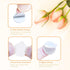 PinCute 400 PCS Wick Stickers for Candle Making, Double-Sided Heat Resistant Candle Wick Stickers, Adhere Steady in Hot Wax...