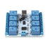 8-Channel 12V USB Relay Board, 8-Channel 12VDC Type-B USB Relay Board Module Controller for Automation Robotics...