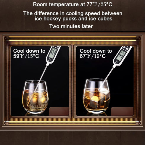 Whiskey Balls Reusable Stainless Steel Metal Ice Sphere Cubes Beverage Chilling Rocks Whiskey Stones for Red Wine, Bar Beer, Scotch, Vodka Drinks...