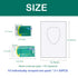 Ditind Toilet Seat Covers Disposable, 30 Pcs Toilet Seat Covers for Travel Accessories (15.8×23.6 inch), Extra Large PE Film Travel Toilet Mats Co...