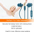 Sleep Earplugs - Noise Isolating Ear Plugs Sleep Earbuds Headphones with Unique Total Soft Silicone Perfect for Insomnia, Side Sleeper, Snoring, A...