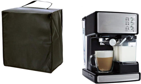 Coffee Maker dust Cover – 13W x 14D x 13H-Waterproof, Universal Fit- Fits ECMP1000 Coffee Maker Espresso / Cappuccino (For ECMP1000)...