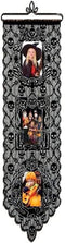 Heritage Lace Halloween 12-Inch by 38-Inch Spooky Pictures Wall Hanging, Black...