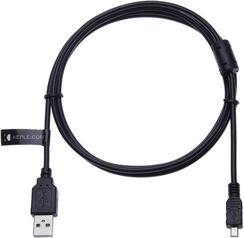 USB Cable Lead Cord by Keple for D750, D3300, D 5500, D5300, D7100, D7200, B500, V1, Fujifilm FinePix S9450W, S9700, S9800, S9900W, Fujifilm FineP...