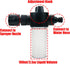 Multifunctional High-pressure Car Washing Foam Reservoir, Garden Hose Spray Nozzle Bottle Washing Foam Mixer Unit (Need to Connect Water Gun)...