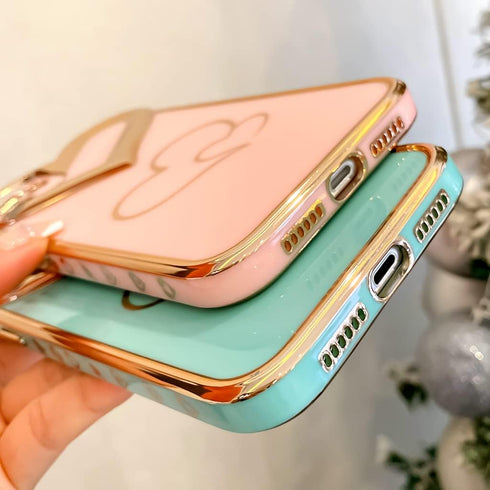BANAILOA Compatible with Phone 11 Case Cute,Sparkle Plating 3D Love Hearts Case Camera Lens Protective Soft TPU Girly Case Cover Designed for Phon...