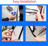 ESUPPORT 32ft 10M U Shape Car Door Moulding Rubber Scratch Protector Strip Edge Guard Trim Seal Black...