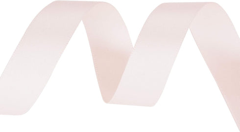 VATIN Double Face Sideshow Rose Satin Ribbon 5/8" Continuous 25 Yards,White Polyester Fabric Ribbon use for Bows Bouquet, Gift Wrapping, Floral Ar...