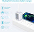 USB C Fast Charger Block 2Pack 20W Type C Charger Adapter Wall Plug Box for iPhone 15 14 13 12 11 Pro Max XS XR SE,Samsung Galaxy S24 S23 S22 S21 ...