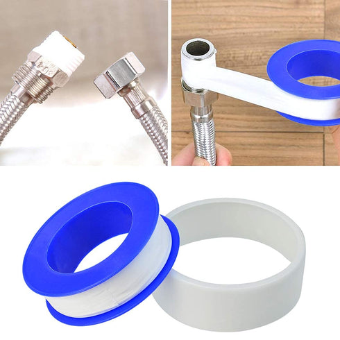 Thread Seal Tapes, Teflon Tape 1/2 PTFE Pipe Sealant Tape Industrial Thread Sealants Plumbers Thread Tape for Leak Water, Plumbers, Plumbing, Air ...