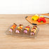 Restaurantware Met Lux 8.5 x 12 Inch Wire Baking Rack 1 Heavy-Duty Oven Wire Rack - Fits Quarter Size Sheet Pan Dishwashable Stainless Steel Cooli...