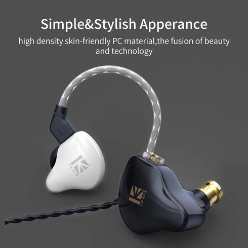 keephifi KBEAR KS1 Earphone,2022,Dual Magnectic Circuit Dynamic in Ear Monitor,2Pin Detachable Cables Headphone,HiFi Bass Noise-Isolating Earbuds ...