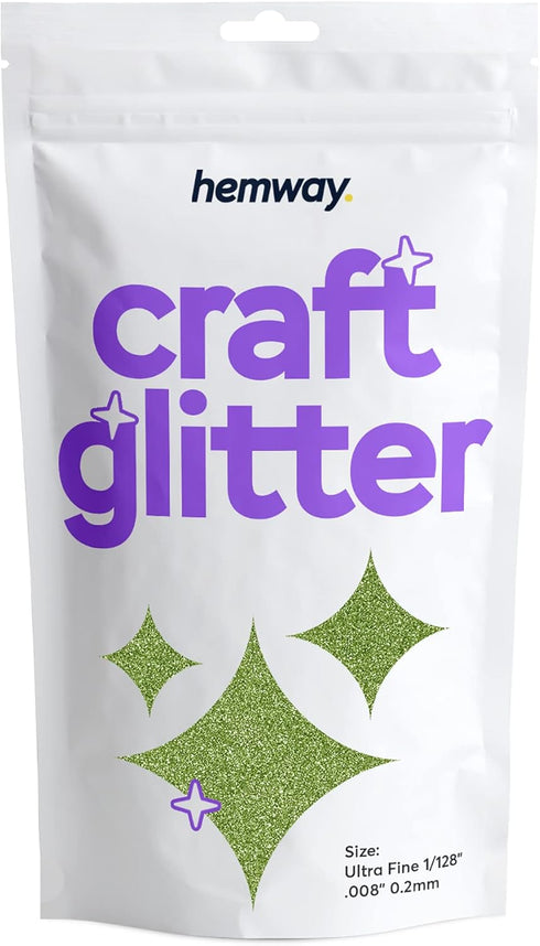 Hemway Craft Glitter 100g / 3.5oz Glitter Flakes for Arts Crafts Tumblers Resin Epoxy Scrapbook Glass Schools Paper Halloween Decorations - Ultraf...