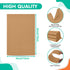 50 Sheets Brown Kraft Cardstock 4 x 6 Inch Thick Paper, Brown Smooth Card Stock Heavyweight Printer Paper for Invitations, Scrapbooks, Art, Crafts...