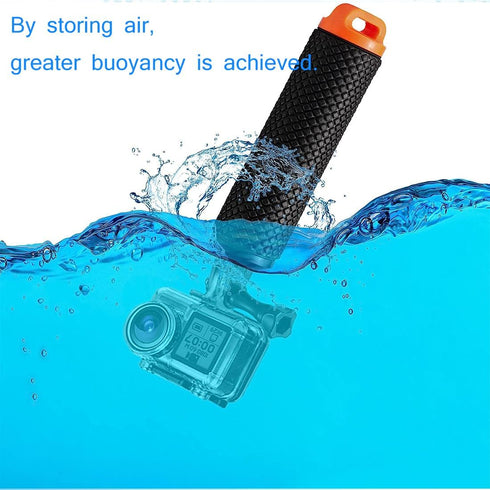 Waterproof Floating Hand Grip for GoPro Camera Hero 9/8/7/6/5/4/3/3+/2/1 Session Hero 6 5 4 3+ Yi 4K Sjcam sj4000 Fusion AKASO DJI Osmo Under Wate...