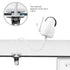Baby Monitor Mount Flexible Clip Mount for iFamily 650/651,Kidsneed SM935C/SM935A,HUBOOK SM652,BUASLK SM660 and Other Baby Monitor with 1/4 Thread...