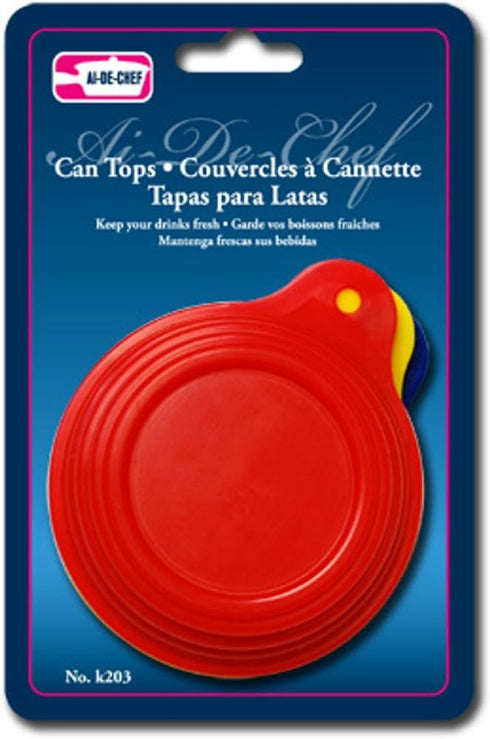 ADC-Soda Pop Covers-Beer Can Tops-Set of 3-Item K203...