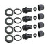 200x100x70mm Outdoor Junction Box with Plastic Latch, Universal IP67 Waterproof Project Electrical Box DIY Electrical Enclosure, Plastic Transpare...