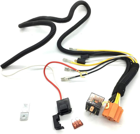 Universal 12V Horn Wire Wiring Harness Relay Kit for Motorcycle Car Truck Grille Mount Blast Tone Horns...
