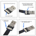 Xiwai 2.0M USB 2.0 Type-A Male to Female Extension Data Flat Slim FPC Cable for FPV & Disk & Scanner & Printer...