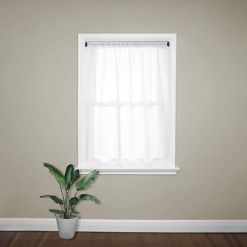 KXLIFE 2 Pack Spring Tension Curtain Rod, 1/2-inch Decorative Tension Drapery Rod for Window, Nickle, (36-60 Inches)...