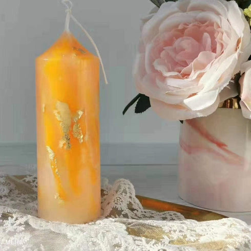 MILIVIXAY Cylinder Candle Molds for Beeswax Wax Molds Duarable Plastic Candle Molds for Candle Making-Height: 5.1 Inch,Diameter:2.0 Inch....