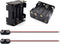 SDTC Tech 2-Set 8X 1.5V AA Battery Holder and I Type Snap Connector Kit 12 Volt Thicken Plastic Battery Case Box...