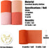 UpUDo 4 Rolls Chiffon Ribbon, 1.5" x 6Yd Mixed Rose Silk Ribbons, Frayed Edges for Wedding Invitations, Bridal Bouquets, DIY Crafts, Gift Wrapping...