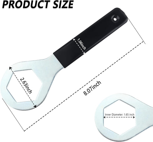 6-Point Water Sensor Wrench Compatible with RAM Trucks 2013-2018 6.7L Diesel Engines,Professional Oil Filter Wrench Oil Filter Remover Tool Car Ac...