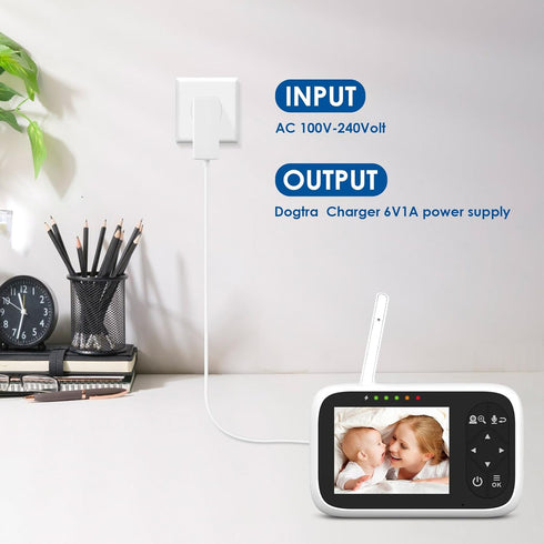 for vtech Baby Monitor Charger Cord is Suitable for The 6V vtech Baby Monitor Models DM221, DM221-2, DM223, and DM251 as Well as DM111, DM112, DM2...