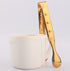 6-Pieces 6 Inch Gold Mini Tongs for Appetizers, Gold Serving Utensils for Serving Appetizers, Ice, Sugar...