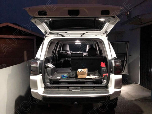 16 Piece White Interior LED Lights Kit for Toyota 4Runner 2010 2011 2012 2013 2014 2015 2016 2017 2018 2019 2020 2021 2022 Super Bright 6000K Inte...