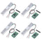 ShangHJ 4 Sets Digital Load Cell Weight Sensor + HX711 ADC Module Weighing Sensor for Arduino DIY Portable Electronic Kitchen Scale Kit (10kg)...