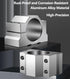 52mm Spindle Clamp Motor Bracket,Aluminium Bracket Clamp with 4pcs Screw, Motor Mounting Holder for CNC Router Machine,CNC Machine,CNC Router(52MM...