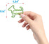 60 PCS Cute Paper Clips Dog Shaped Paper Clips Animal Bookmarks Clips, Fun Office Gifts for Women Men Coworkers Dog Lovers...