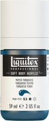 Liquitex Professional Soft Body Acrylic Paint, 59ml (2-oz) Bottle, Muted Turquoise...