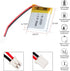 3.7V 350mAh Battery 672329 Lithium Polymer Ion Rechargeable Li-ion Li-Po Battery with 2P PH 2.0mm Pitch Connector...