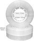 Transparent Tape, Tape Refill Clear Tape, Tear by Hand, Tape Rolls for Dispenser,12 Rolls...