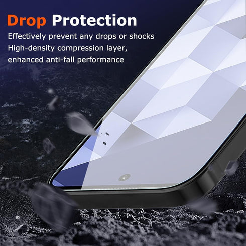 ?2 PACK? Hmd Vibe Screen Protector with 9H Hardness Anti-Scratch Bubble Free Easy Installation Case Friendly Tempered Glass Screen Film...